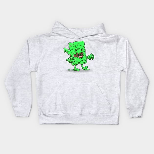 The Slime Log Kids Hoodie by nickv47